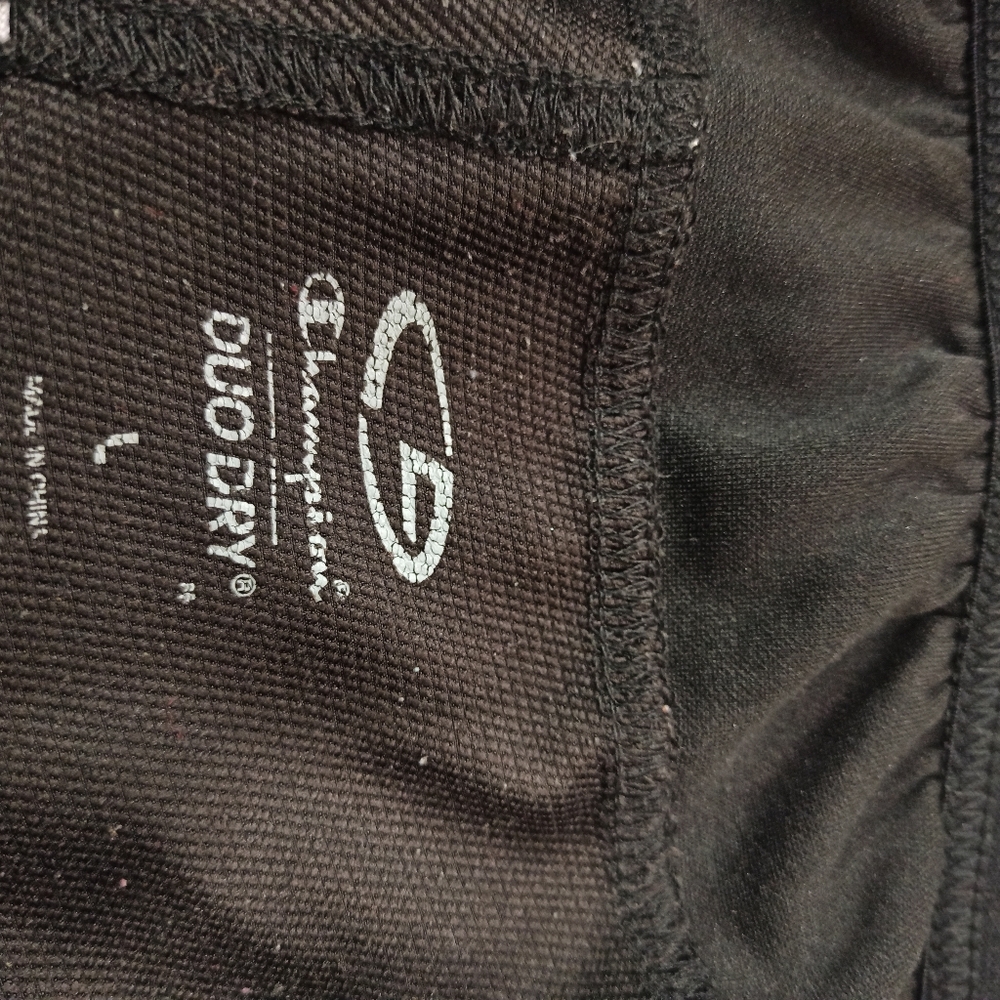 Vintage Champion men's Black  Size large Activewear Pants - Picture 9 of 10